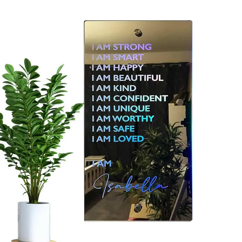 

Зеркальное подтверждение «Я агрессию», зеркальное фото с позитивным названием для спальни, зеркальное индивидуальное позитивное название ...