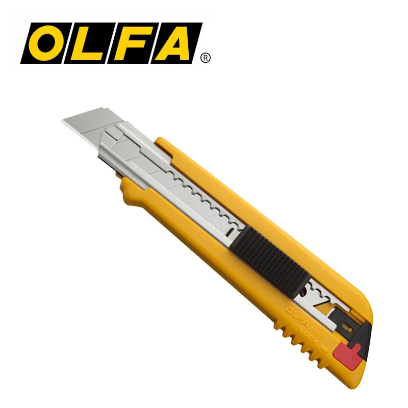 Large Auto-lock 18mm Art Knives With 3 Spare Blades Cutting Tools