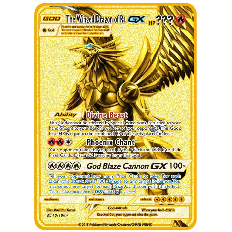 2022 New Pokemon Card Metal Card Gold HP Card Collection Gift Children's Game Battle Collection Card Birthday Gift KA