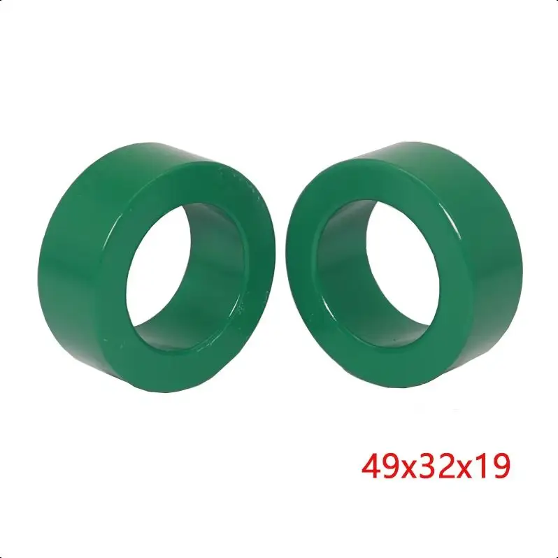 

Зелёное ферритовое магнитное кольцо 49*32*19 мм