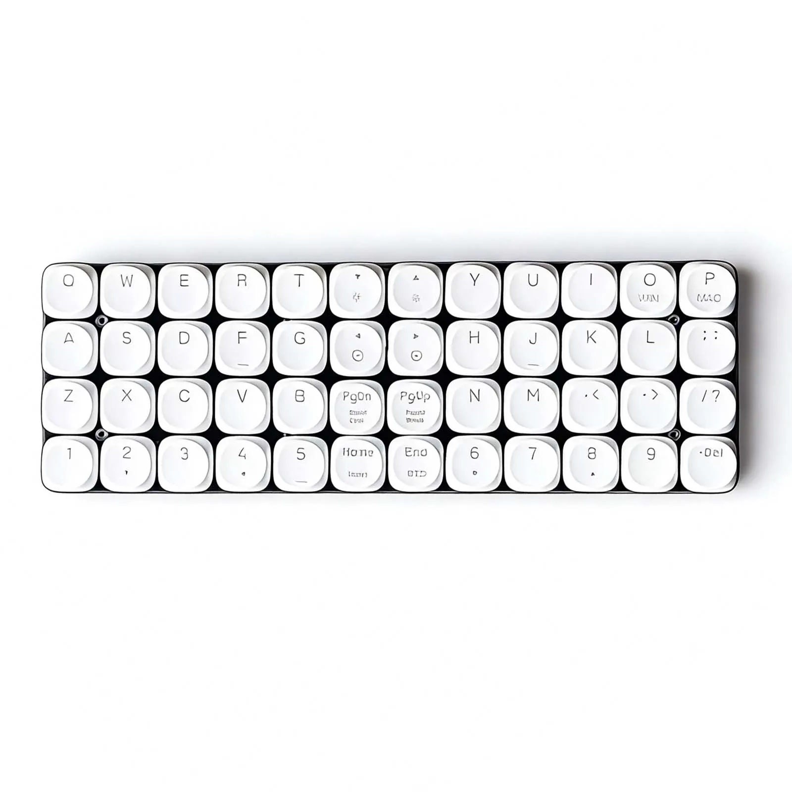 Фото Planck 48, полная 1U, ортогональная линейная клавиатура, поддержка QMK, проводная клавиатура VIAL, индивидуальная клавиатура с возможностью горячей замены, игровые аксессуары для ПК №4