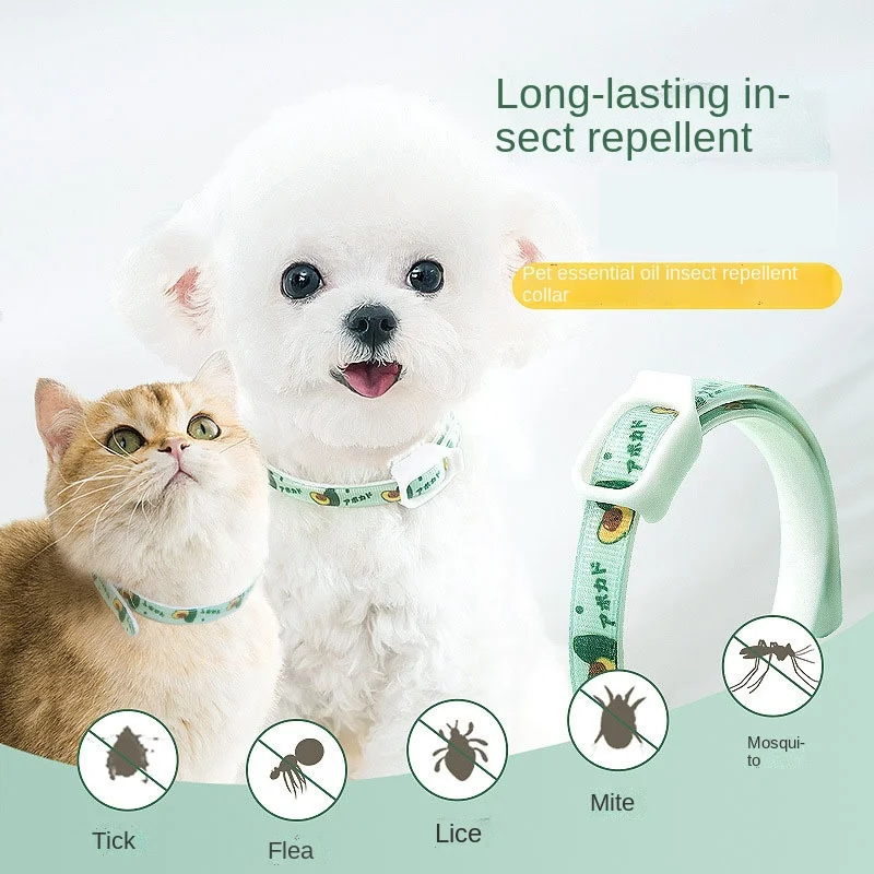 

Dog repellent collar cat repellent cat ring to remove fleas to prevent lice and mites to remove flea medicine collar pet supplie