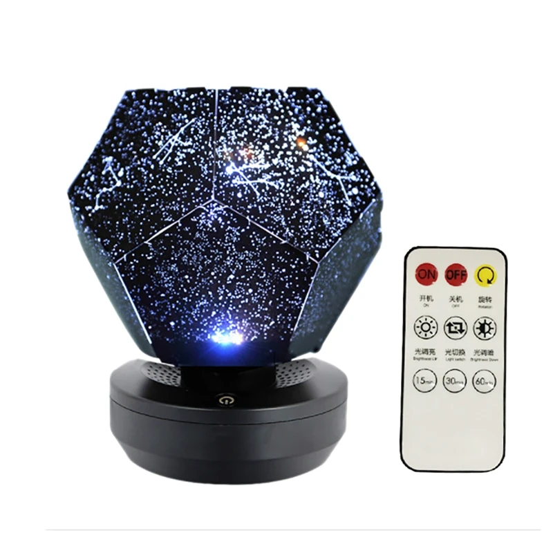 

Светодиодный Галактический Звездный ночник, детская комната, лампа, подарок, проектор, океанская звезда, небо, вечеринка