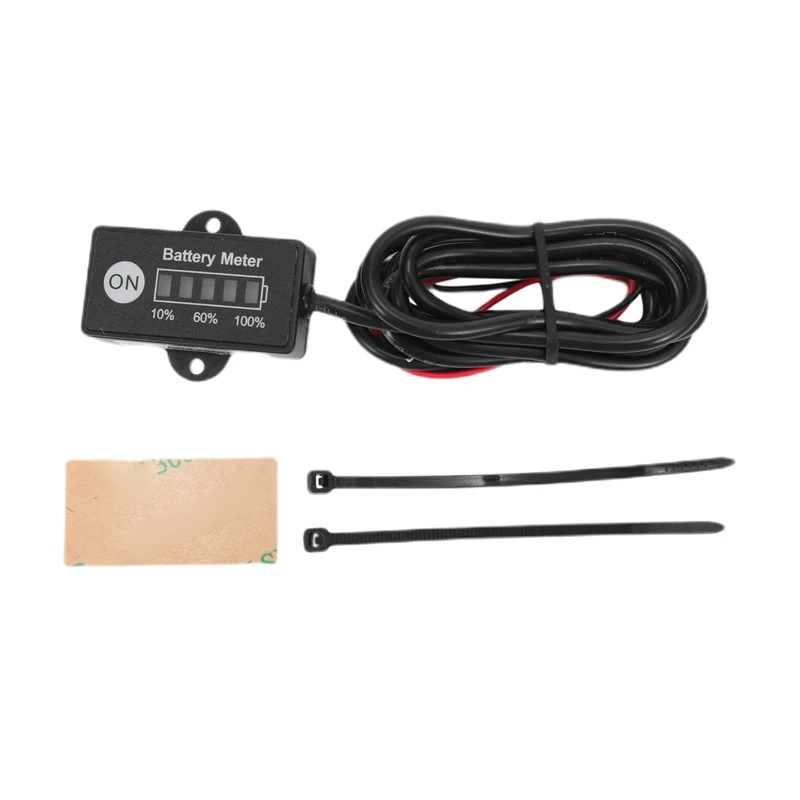 Светодиодный индикатор измерителя батареи для 12 В свинцово-кислотных