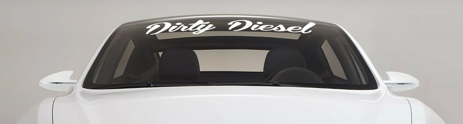 

For Dirty Diesel Strip JDM Off Road Drift Car Truck Windshield Vinyl Sticker Decal