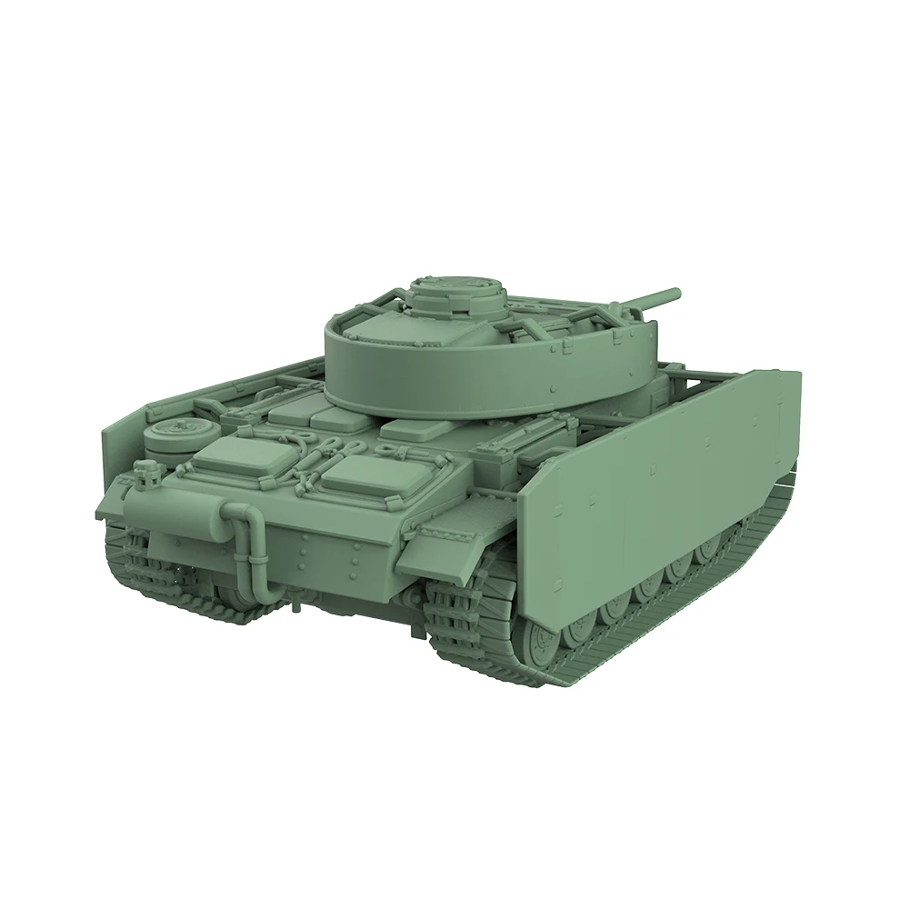 Фото Миниатюрный статический военный набор для военных игр 1/144 1/200 1/350 1/700 MRY-SFW SS716 Pz.Kpfw.III Ausf.M №3