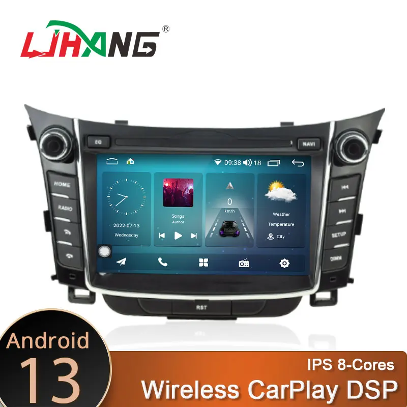 

Android 13 8+128G Car Multimedia Player For HYUNDAI i30 Elantra GT 2012-2016 GPS Navigation Player Stereo Auto radio carplay