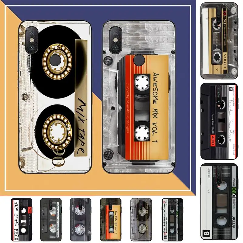 

Vintage Cassette tape Phone Case for Redmi Note 8 7 9 4 6 pro max T X 5A 3 10 lite pro
