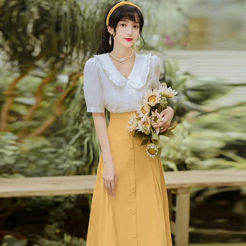 

Новинка 2022 г., кофта и юбка из натуральной кожи