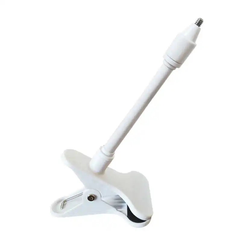 Монтажный кронштейн для камеры наблюдения со шлангом установки в кроватку зажим