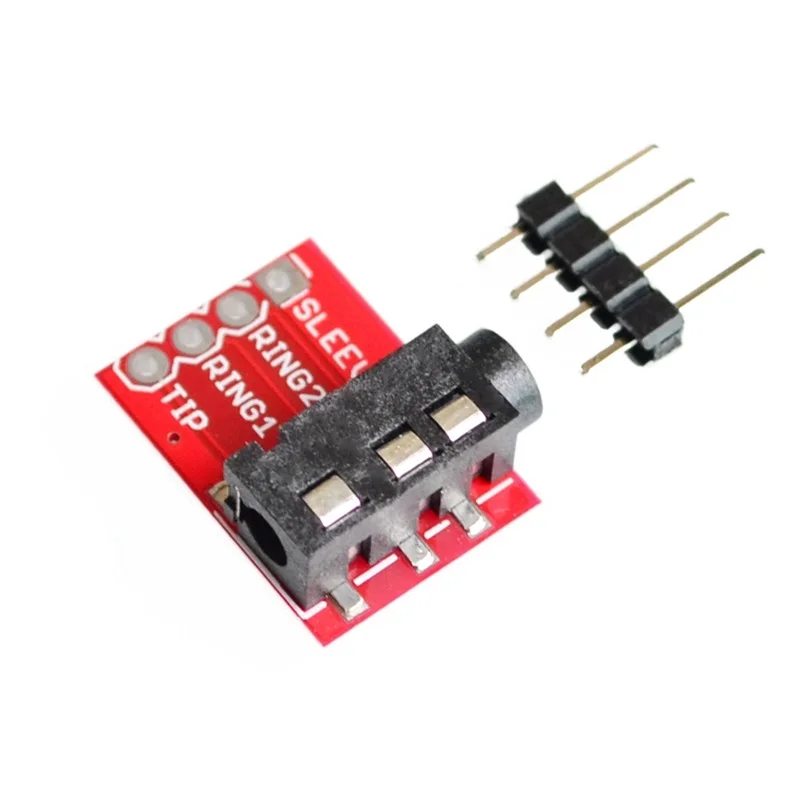 

10pcs/lot 3.5mm Audio Base MP3 Stereo Headset Video Microphone Interface Module