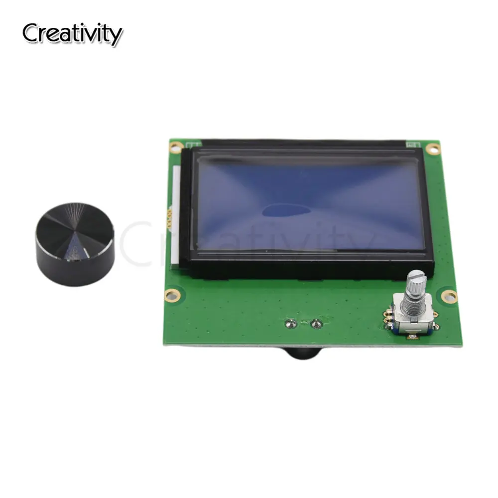 12864 LCD Screen Controller RAMPS 1.4 Display Blue Screen+Cable For Ender 3 CR-10 CR-10S 3D Printer Parts images - 6