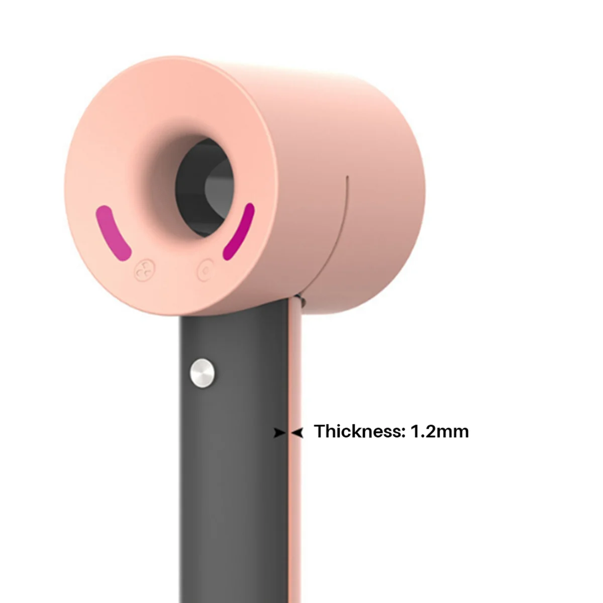 Фена для волос чехол Dyson мягкий силиконовый гель портативный пыленепроницаемый