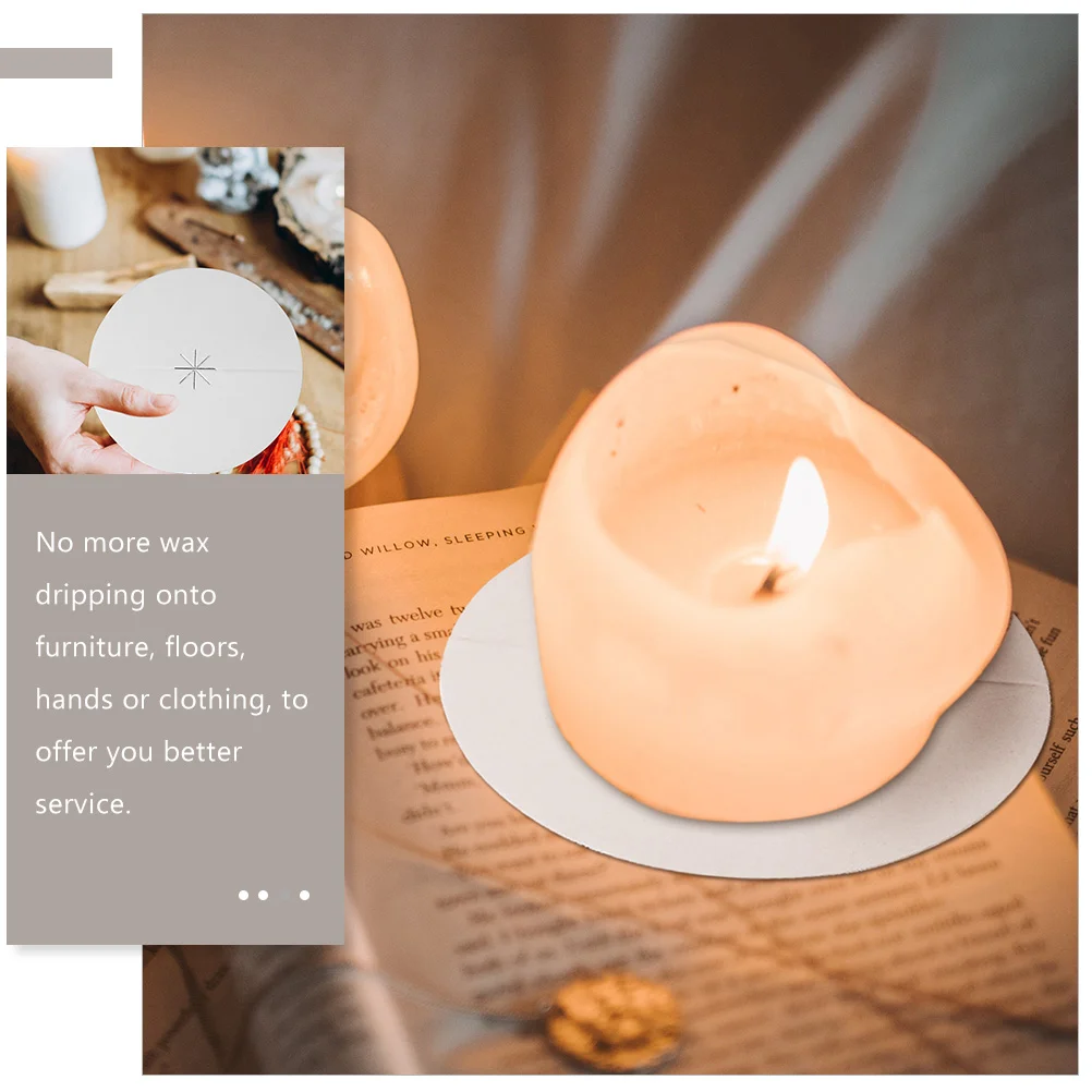 Свечи защита от капель бумажный лоток для бош складной держатель столов белые