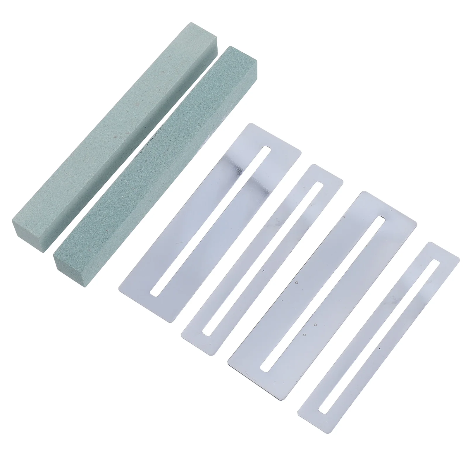 

6pcs Guitar Cleaning Tool Set Guitar Fingerboard Fret File Guards Grinding Stone Fretboard Protector for Guitar Bass Ukulele