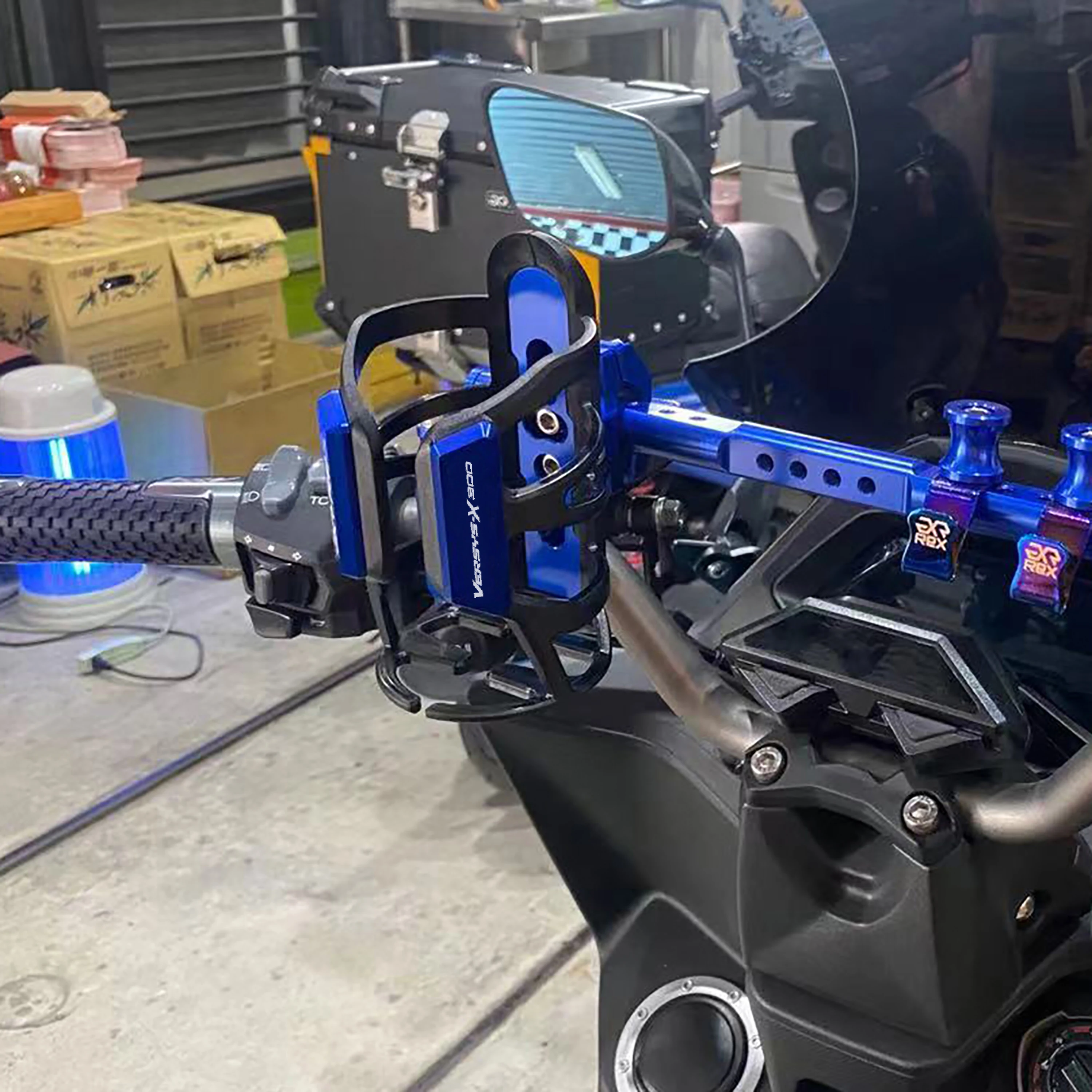 Держатель для бутылки с водой напитков подставка чашки KAWASAKI VERSYS-X 300 VERSYS 650 1000 SE TOURER