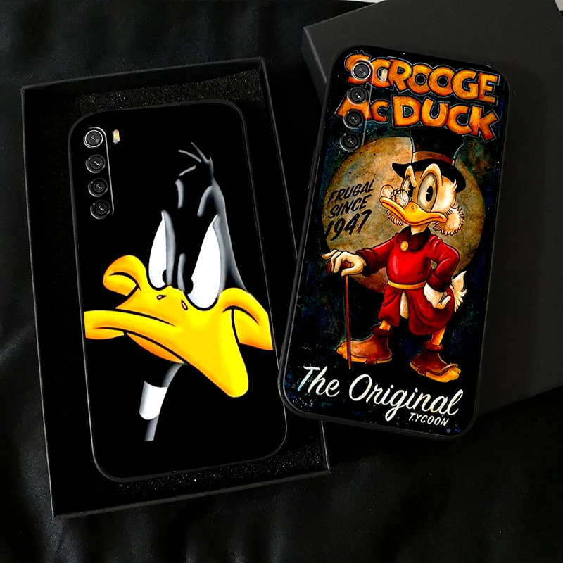 

Don Donald Fauntleroy Duck Phone Case For Xiaomi Redmi Note 8T 8 Pro For Redmi 8 8A Case Funda Coque Liquid Silicon