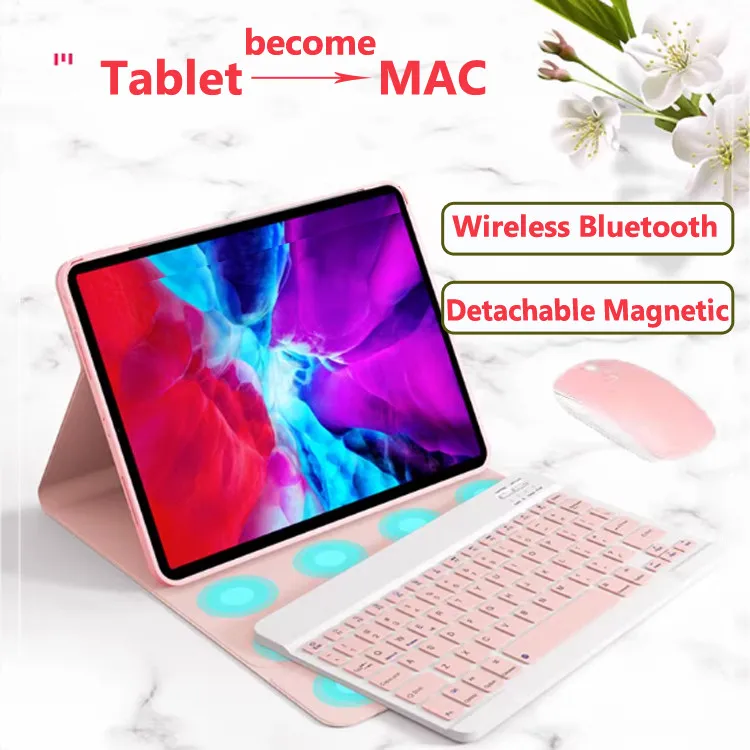 Чехол для Lenovo Tab P12 12 7 дюймов 2025 Pad Pro 2-й M10 5G 10 6 M11 K11 B11 11 P11 Plus 5 Клавиатура из