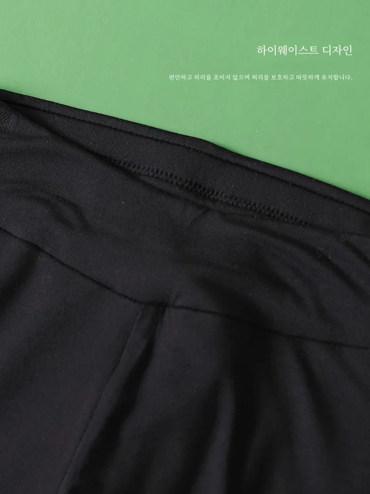 00% Pure Wool Pants Women Outer Wear Fleece-lined Thick Leggings High Waist Northeast Super Warm Men Winter