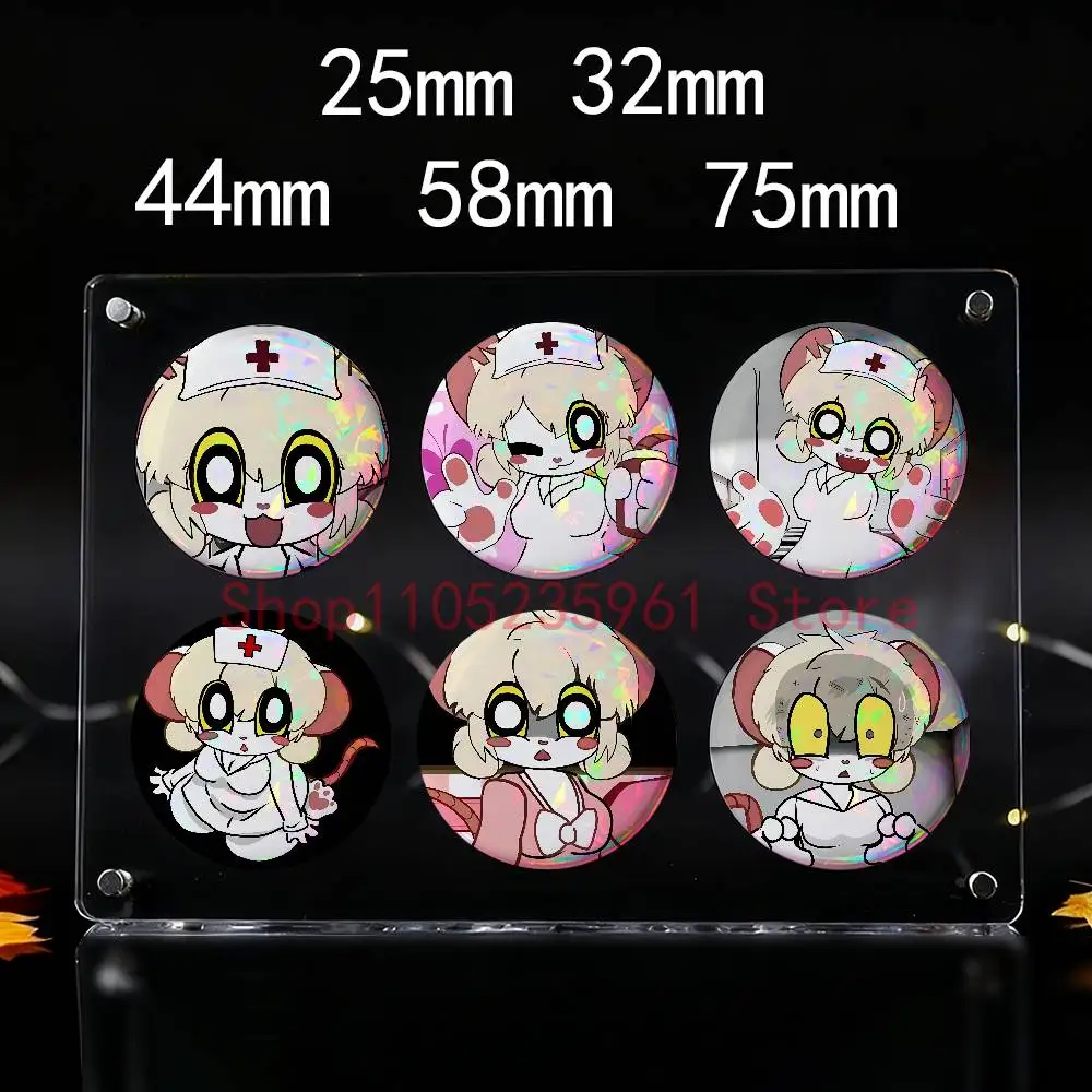 Фото T-Terrible M-Mouse Lorna 32 мм 58 мм 75 мм 44 мм 25 мм значки в стиле аниме броши DIY булавки украшения подарки на день рождения и день Святого Валентина №4