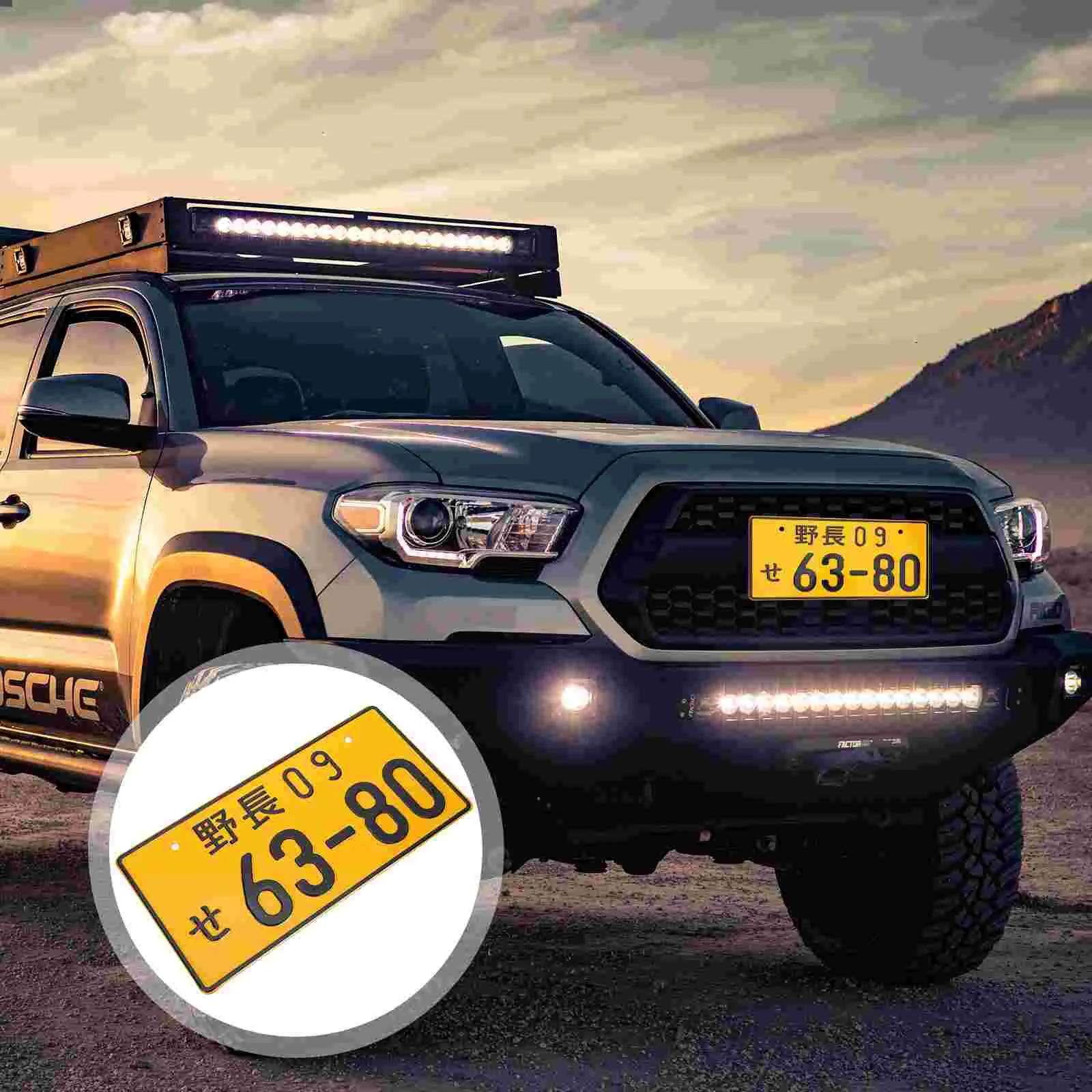 

Plate License Japanese Number Motorcycle Truck Personalized Customized Vanity Temporary Auto Tag Japan Aluminum Car Stamped