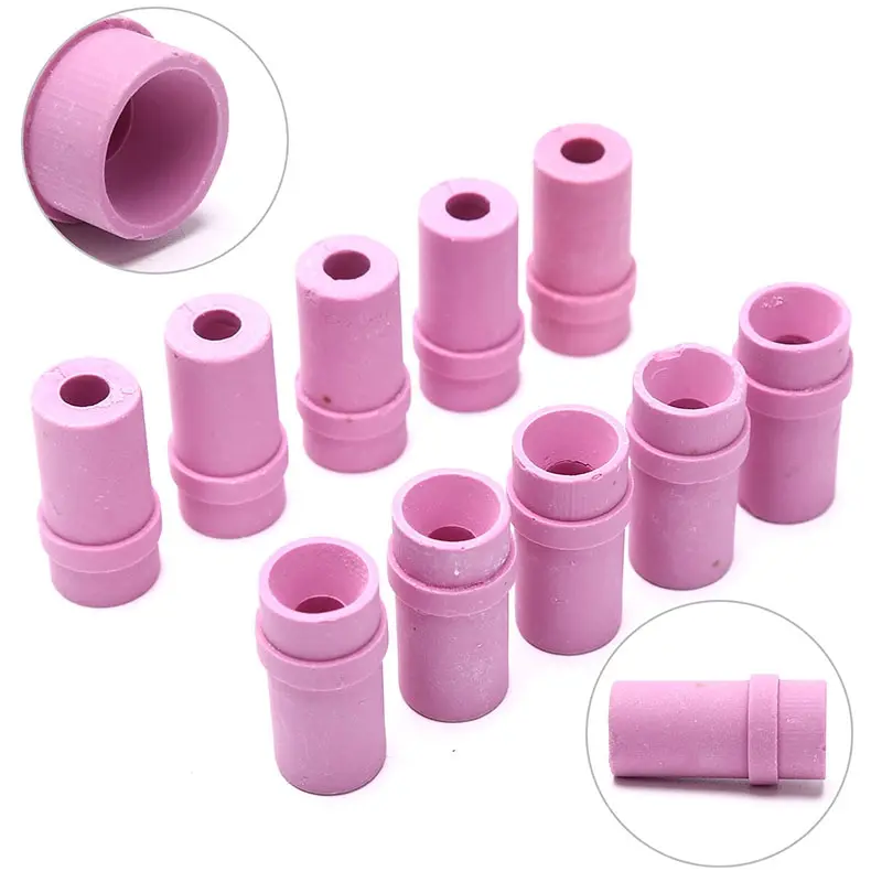 10Pcs 4.5/5/6/7mm Ceramic Sandblast Nozzle Air Sandblaster Tips For Pneumatic Blasting Tools Accessories