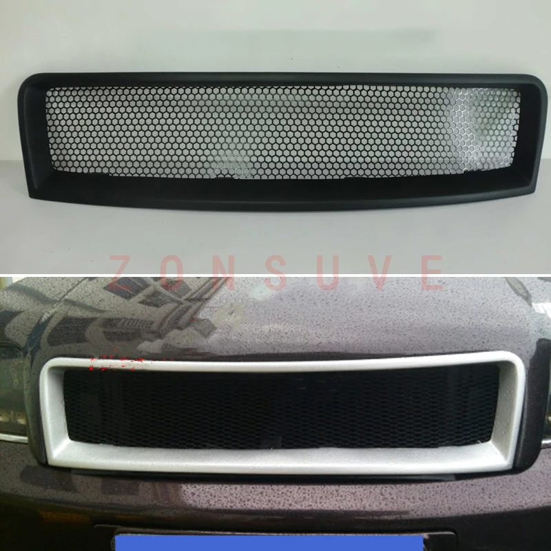 

For Audi A6 2003 year Racing Grille Front Bumper Grill Body Kit Accessories