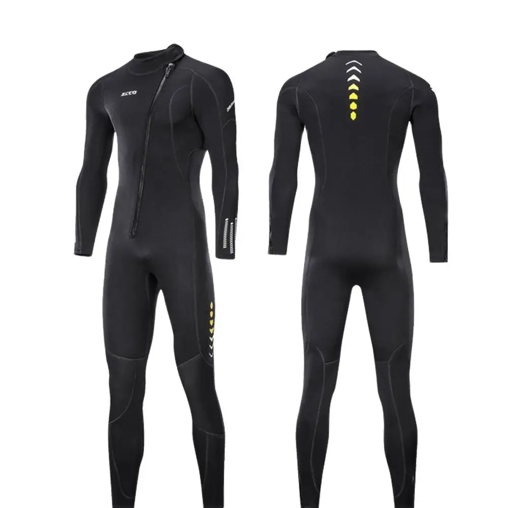 

3MM Neoprene Wetsuit Men Keep Warm Swimsuit Scuba Free Diving Suit Short Sleeve Triathlon Surfing Snorkeling Suits Men Swimwear