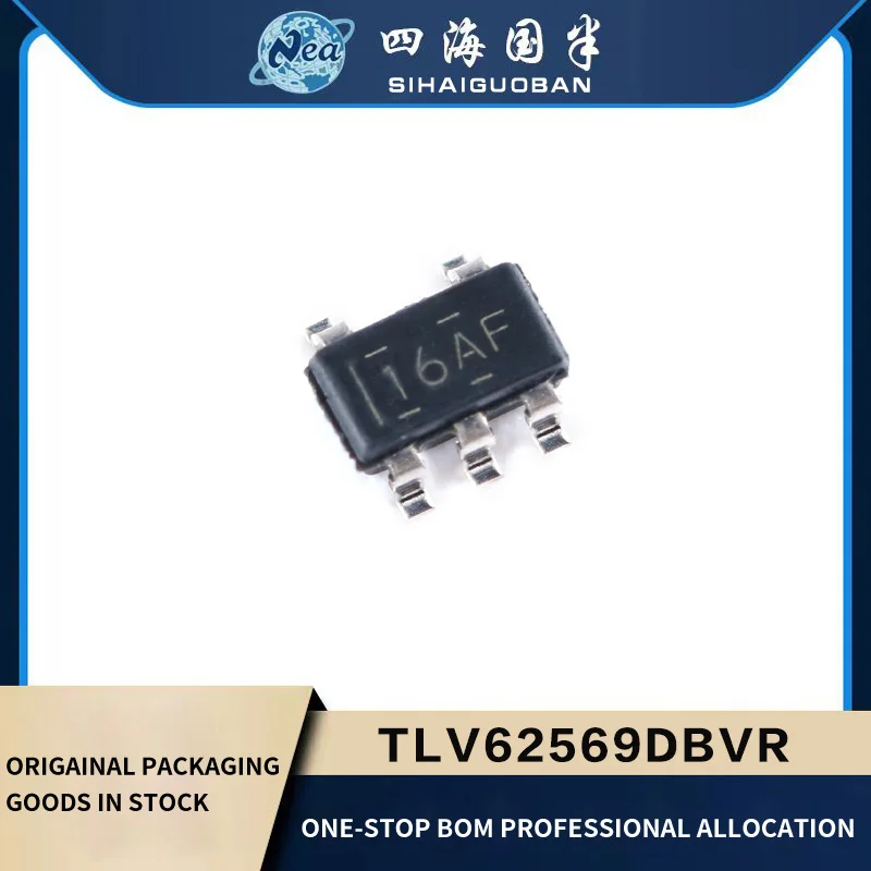 

20PCS TLV62565DBVR SIK TLV62566DBVR SIL SOT23-5 TLV62568DBVR 14VF TLV62569DBVR 16AF High Efficiency Step-down Buck Co