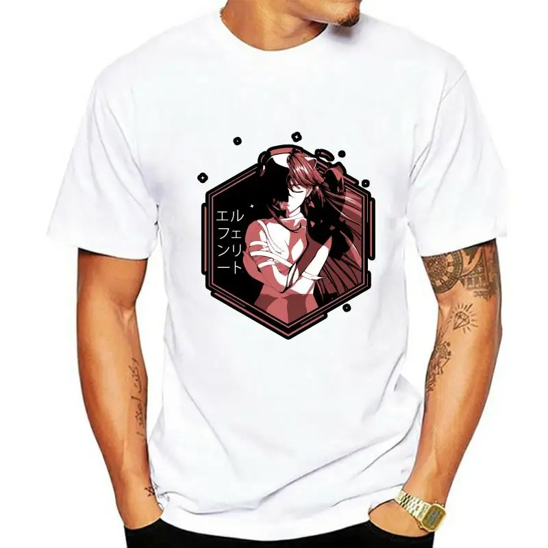 

Camiseta de Anime para hombre y mujer, camisa de elffen, Lied, Daisy