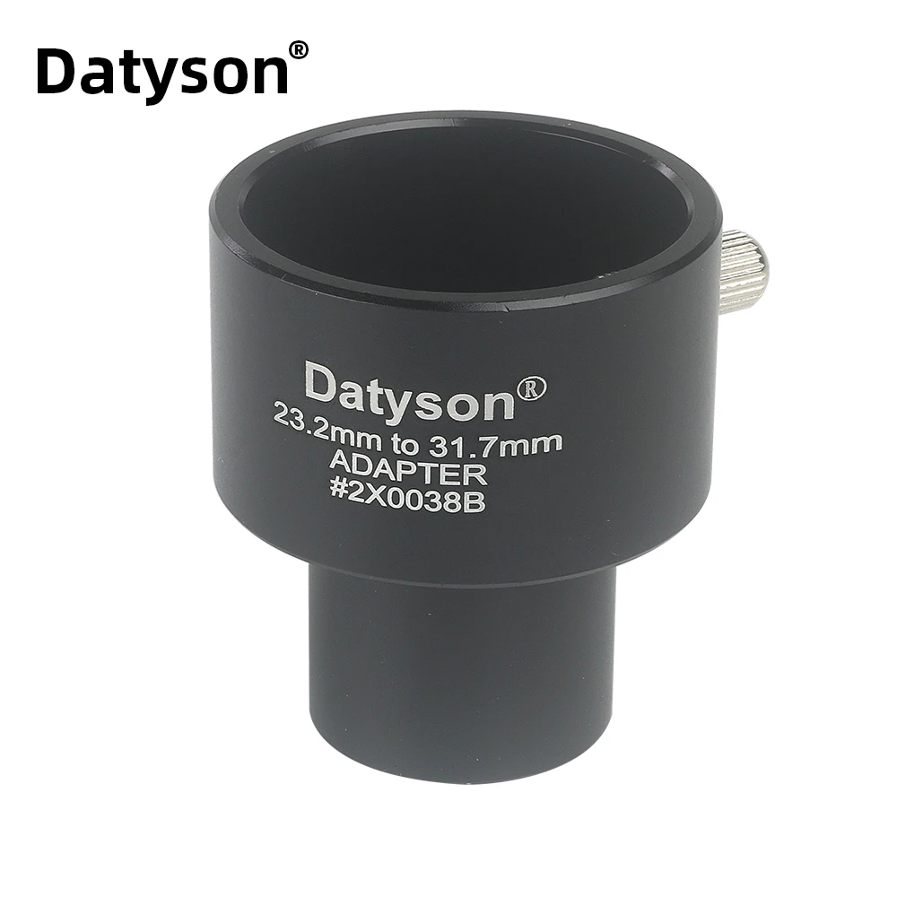 

Datyson 23.2mm to 31.7mm T Mount Adapter - Make Your 1.25 Inch Telescope Eyepieces Use On Biological Microscope