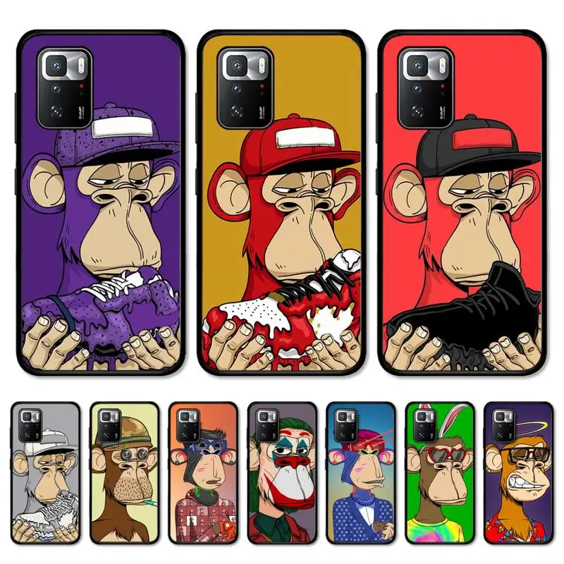 

Bored Ape Yacht Club Phone Case for Redmi Note 8 7 9 4 6 pro max T X 5A 3 10 lite pro