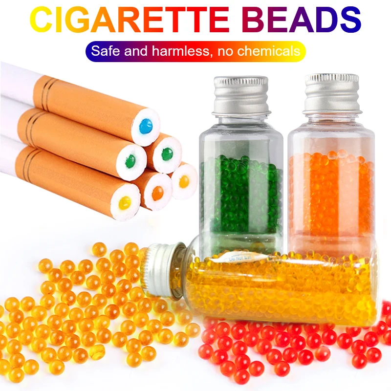 

1000Pcs Cigarettes Filter Mixed Fruit Flavor Ice Mint Beads Menthol Capsule Explosion Pops Smoking Holder Accessories Gifts