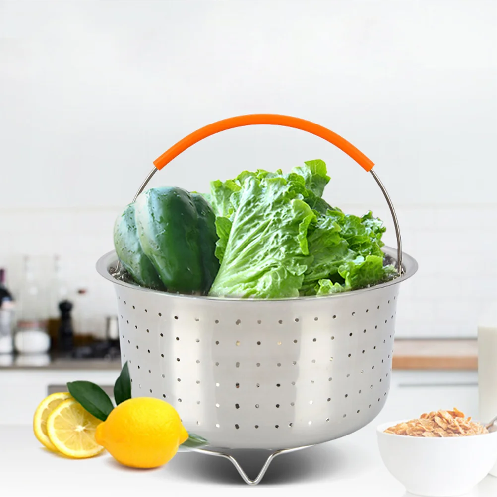

1 Pc Steamer Basket for Pot Vegetable Steamer Basket Stainless Steel Steaming Basket Steam Basket for Vegetables