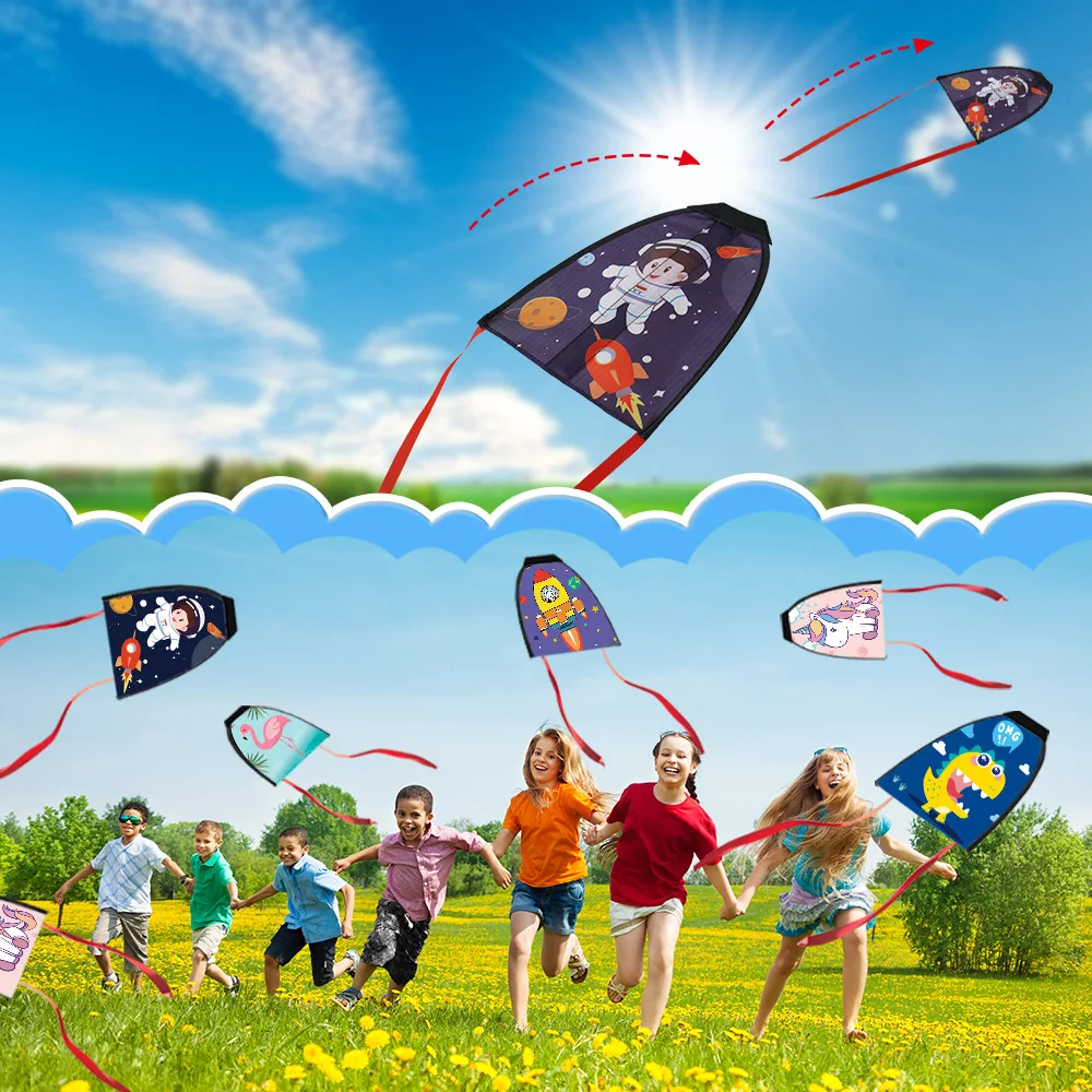 

Outdoor Catapult Kite Children's Toys Small Convenient Rubber Band Catapult Handheld Elastic Flying Toy Children's Sports Gift