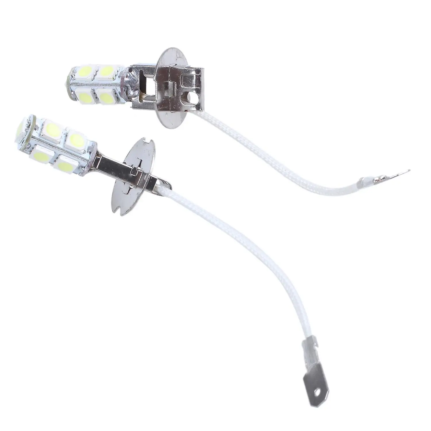 

2 * Автомобильные светодиодные противотуманные лампы H3 Socket 9 White 5050-smd, 12 В постоянного тока