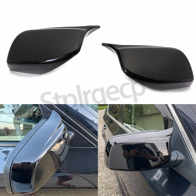 

Carbon Fiber Car Rear View Door Wing Mirror Side Mirror Cover Caps Shell Case for BMW E60 E61 E63 E64 5 Series Model 2004-2010