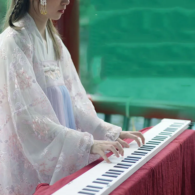 

Midi Controller Musical Keyboard Professional Roll Up 88 Keys Musical Instruments Children Piano Infantil Electronic Piano