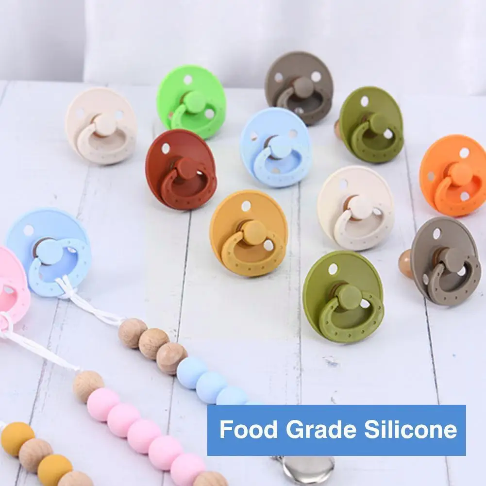 

Новинка 2022, детские соски из пищевого силикона, соска-пустышка для детей, 10 цветов, популярный товар C1k3