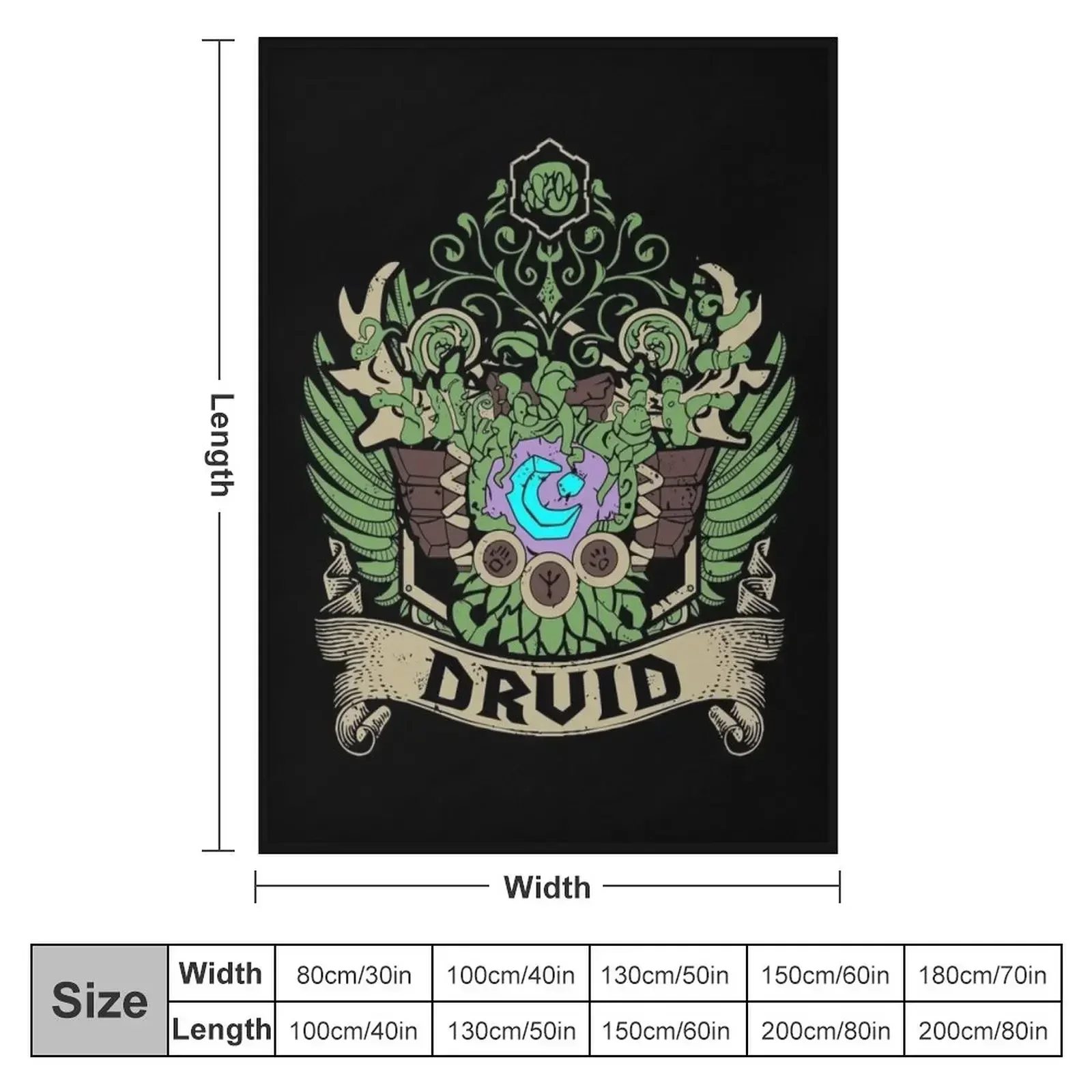 Плед DRUID-ELITE EDITION одеяла для дивана украшения диванов дорожные летние постельные