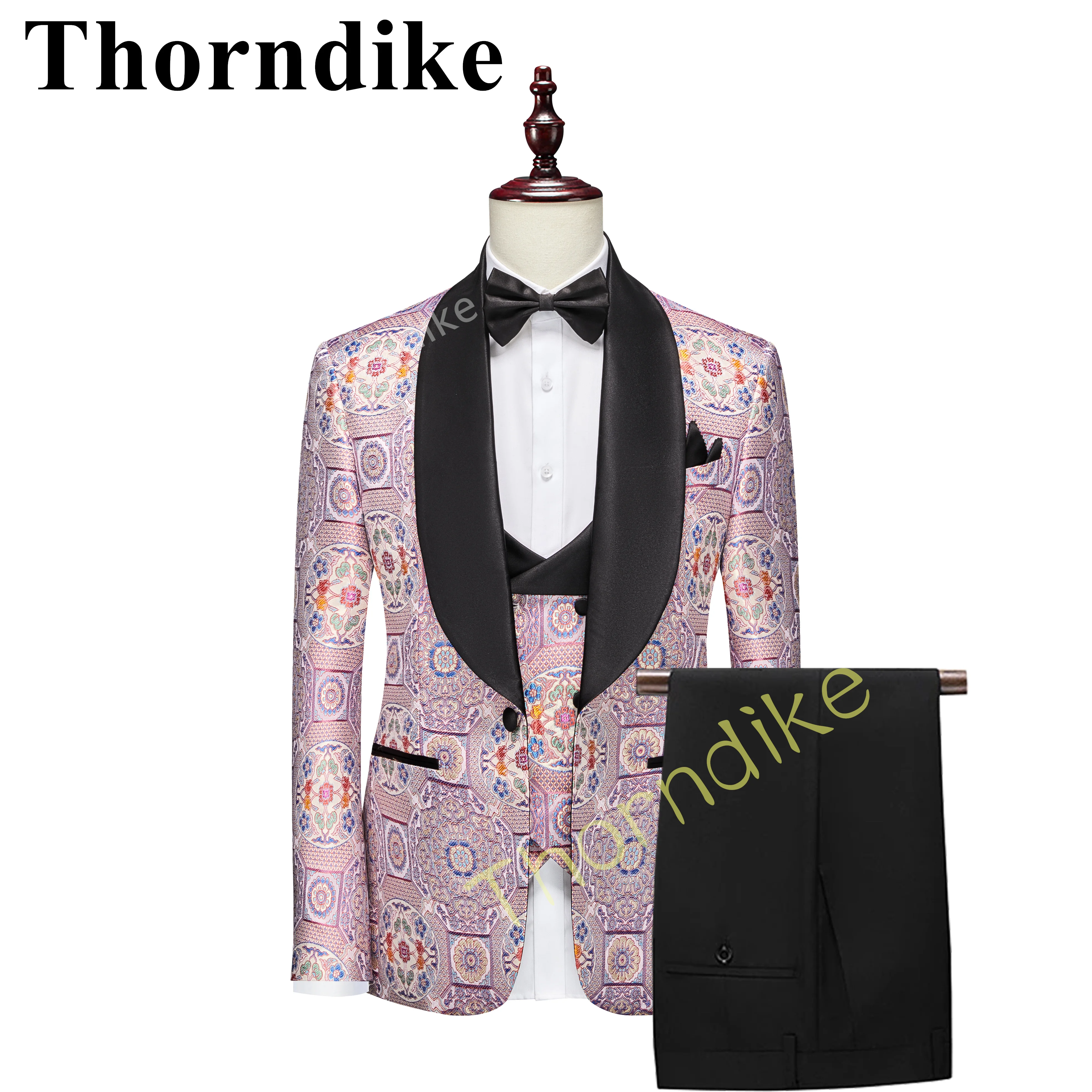 Рисунок 4 - Мужской Жаккардовый костюм для жениха Thorndike