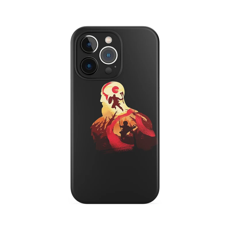 Чехол God of War Kratos для iPhone 13 Pro Max 12 Mini 11 SE 2020 6 6S 7 8 Plus XS X XR чехлы телефонов черный чехол