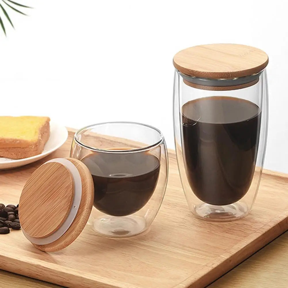 

Useful Glass Mug Safe Gift Milk Espresso Tea Cup Drinking Cup Water Mug