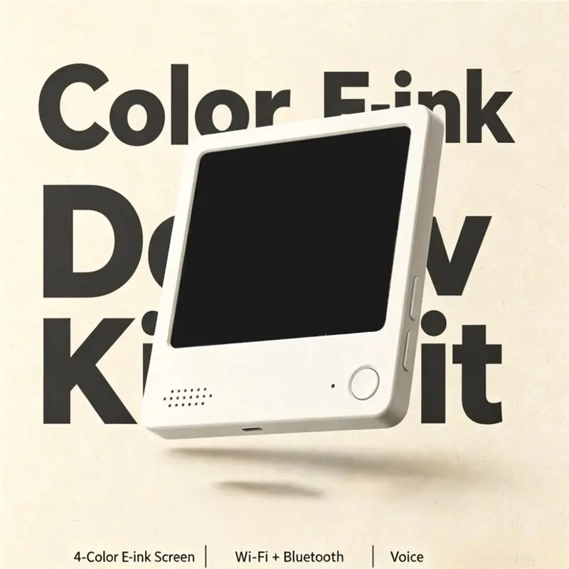 Фото Полноцветный E-Ink дисплей, комплект для разработки ESP32 с голосовым управлением и Wi-Fi №4