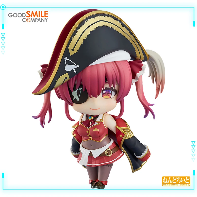 

Оригинальная фигурка NENDOROID 1687 Hololive Houshou Marine 11 см из аниме «Хорошая Улыбка», Коллекционная модель, игрушка