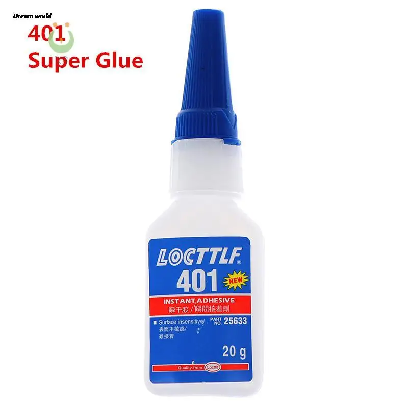 

Universal 20g Bottle 401 Rapid Fix Instant Fast Adhesive Quick Dry Glue Stronger Super Glue Multi-Purpose Jewelry Stone 1pc