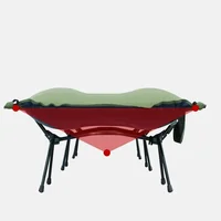 Походная раскладушка с надувным матрасом и встроенным насосом (до 160 кг)#3