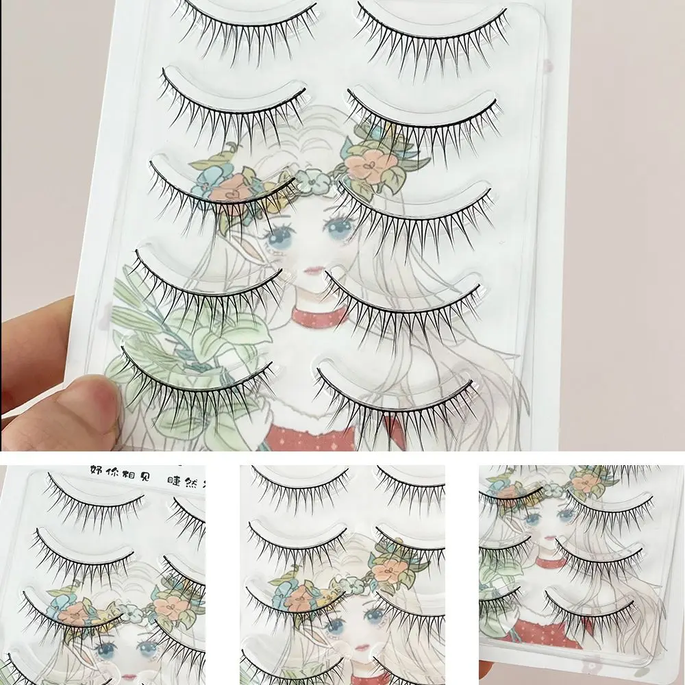 

Искусственные ресницы 3D ручной работы в японском стиле