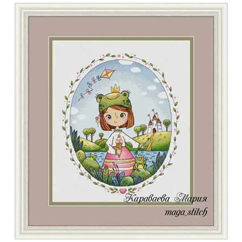 Наборы для вышивки с героями мультфильмов сделай сам 11CT 14CT 18CT | Дом и сад
