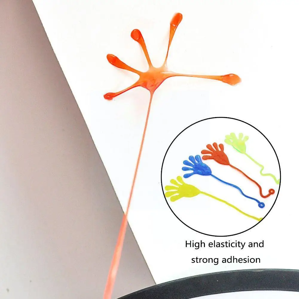 

10 шт. эластичный растягивающийся липкий Паук Паутина для скалолазания хитрый Новинка прикольные игрушки для вечерние ринки подарок на день...